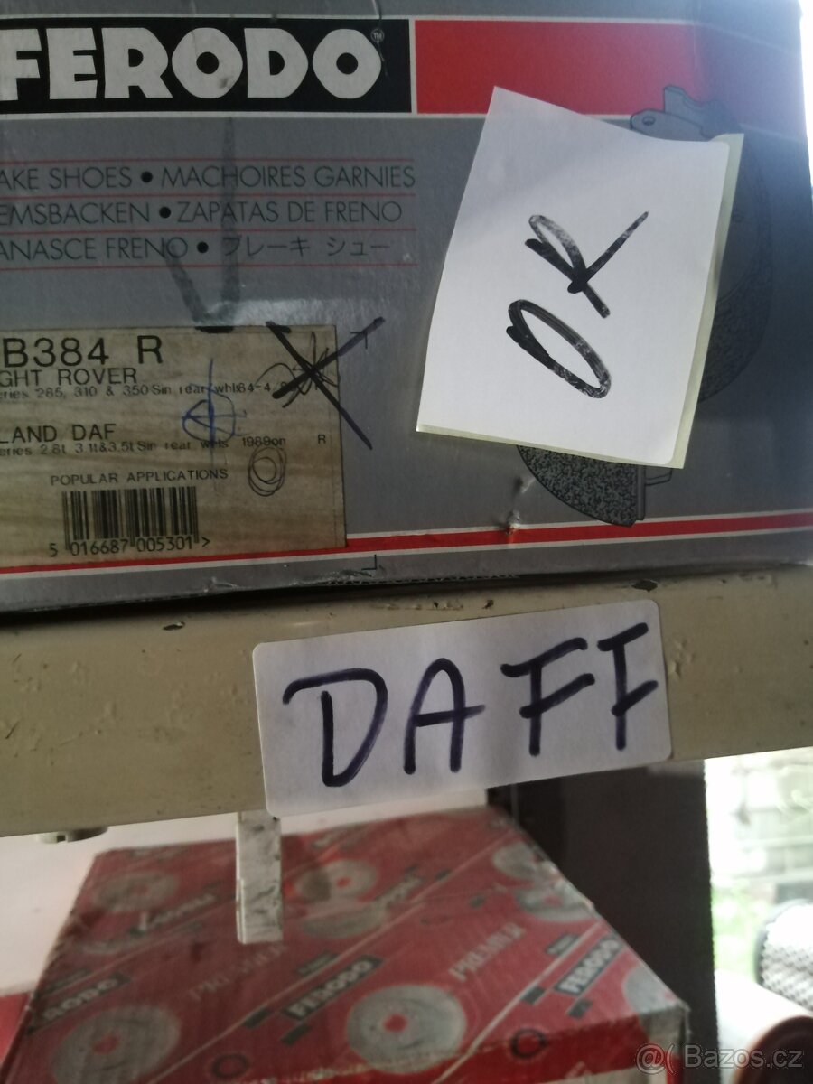 Brzdové čelist různé vozy Ferodo - 18