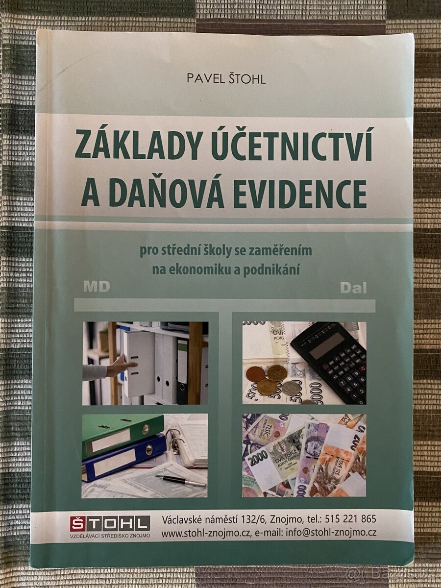 Učebnice pro střední školu - více druhů, cena za kus - 18