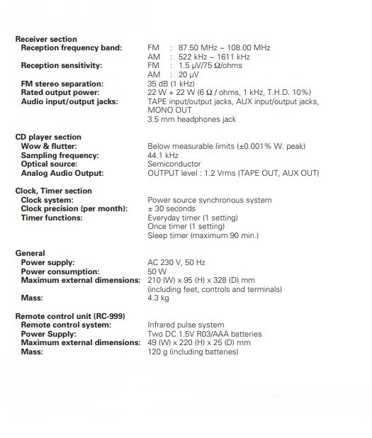 Minisystém DENON RCD-M33, mnoho funkcí, jako nový, DO - 18