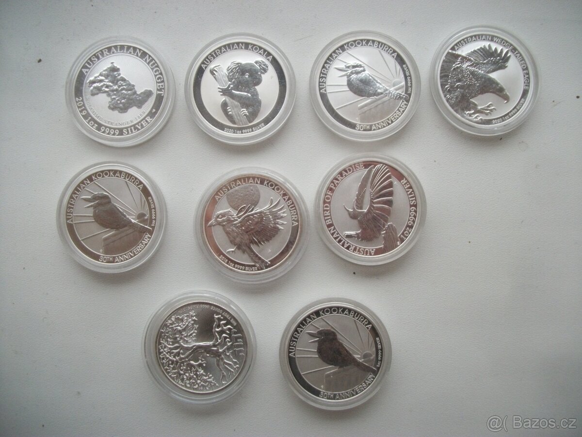 Investiční stříbrné mince. - 18