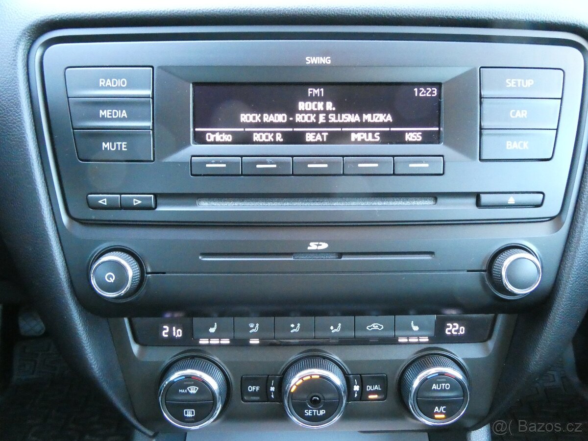 Škoda Octavia 1.6 TDi 77kW, ČR, 1.majitel, DPH, auto. klima - 18