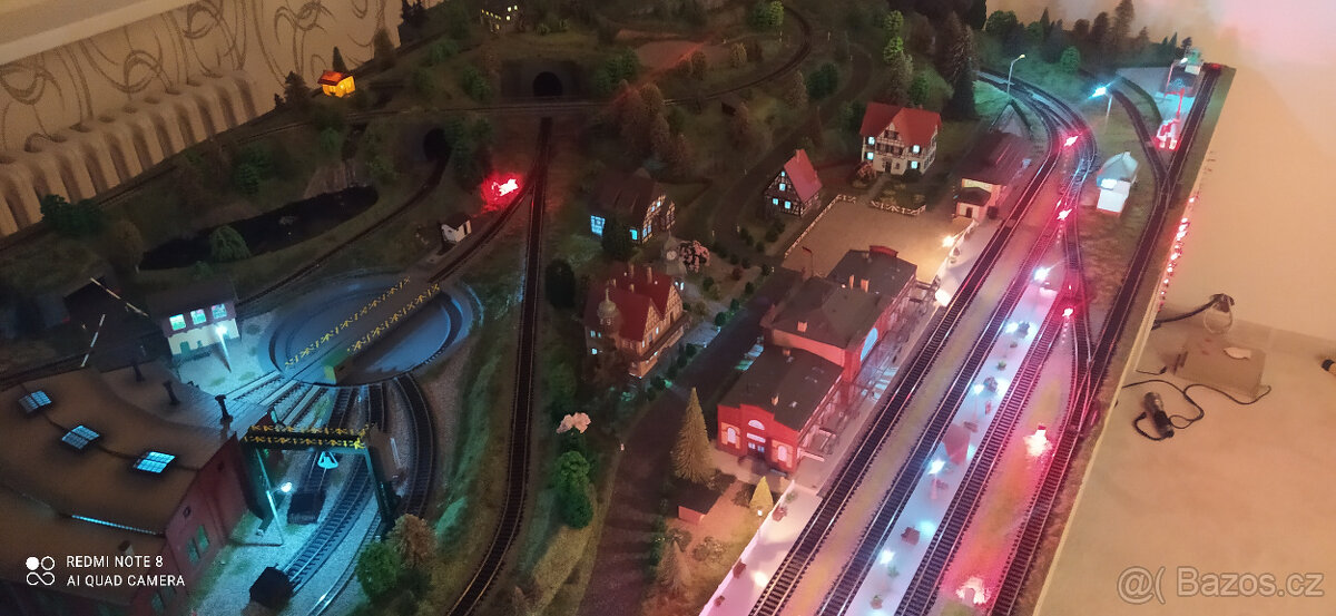 Kolejiště H0 320 x 180 cm - 18