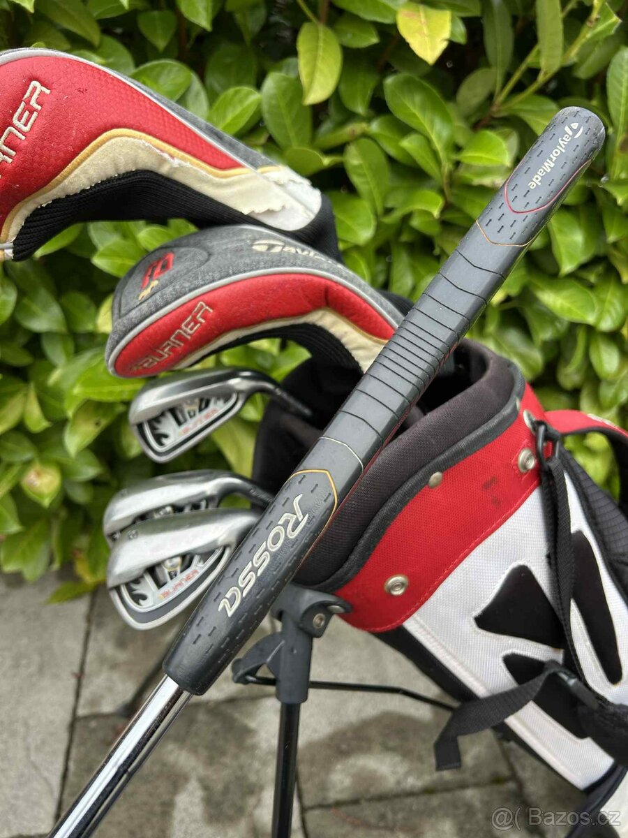 Prodám dětský golfový set Taylor Made Burner, 7-10 let - 18