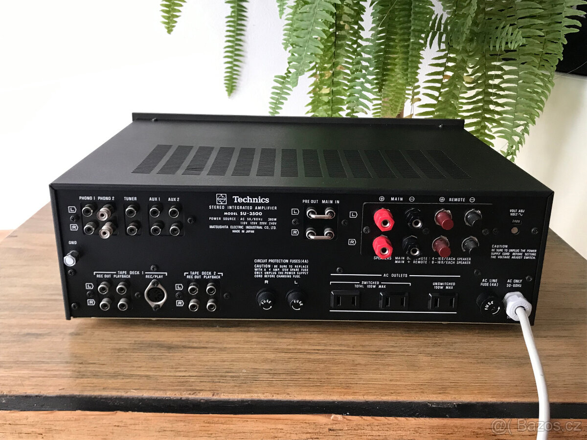 Vintage Technics SU-3500 Stereo Integrated Zosilňovač - 18