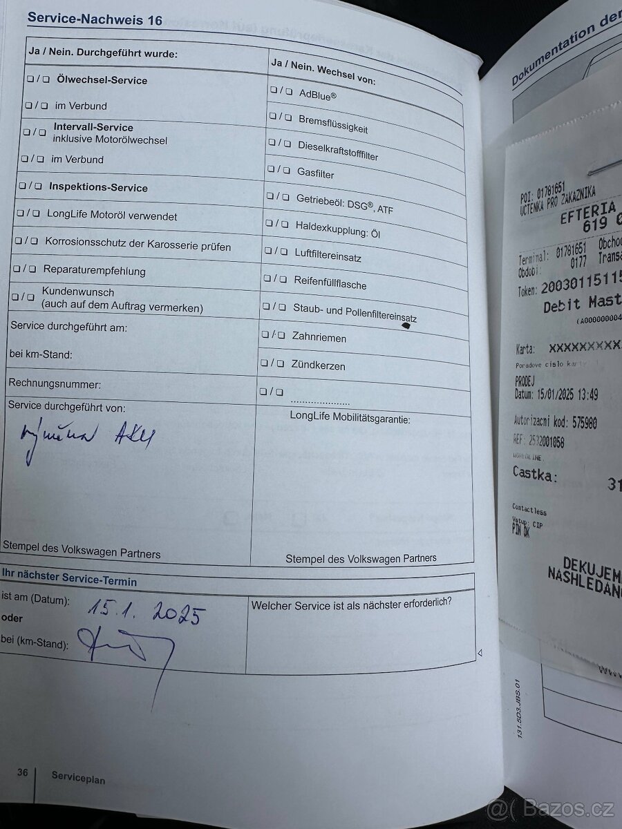 VW GOLF V TRENDLINE VARIANT 1.6TDi rv. 2013 - 18