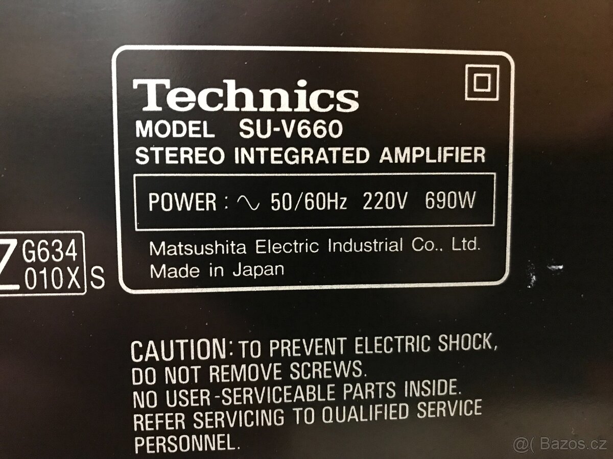 Technics SU-V660 Velice zachovalý - 18