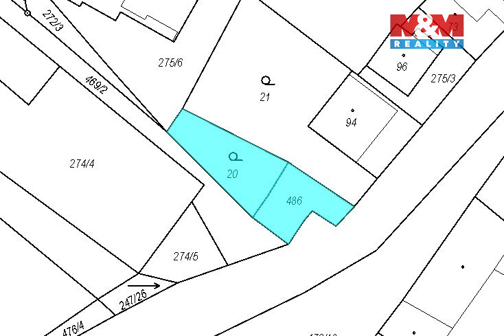 Prodej pozemku k bydlení, 349 m², Černiv - 18