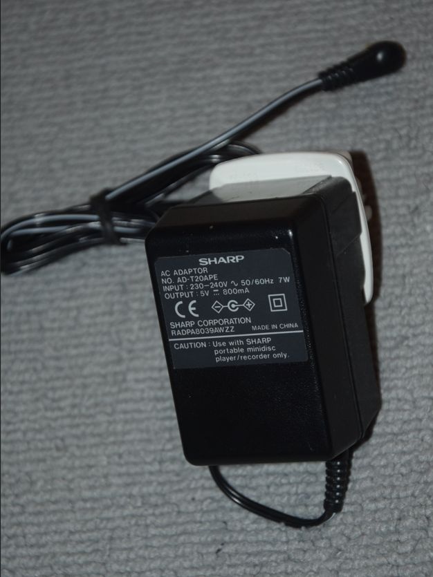 Minidisc SHARP MD-SR70, media, manual, příslušenství - 18