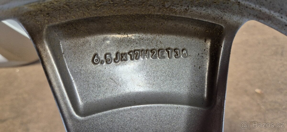 Alu kola originál Škoda 5x112 6,5x17 ET38 565 601 025 J - 18