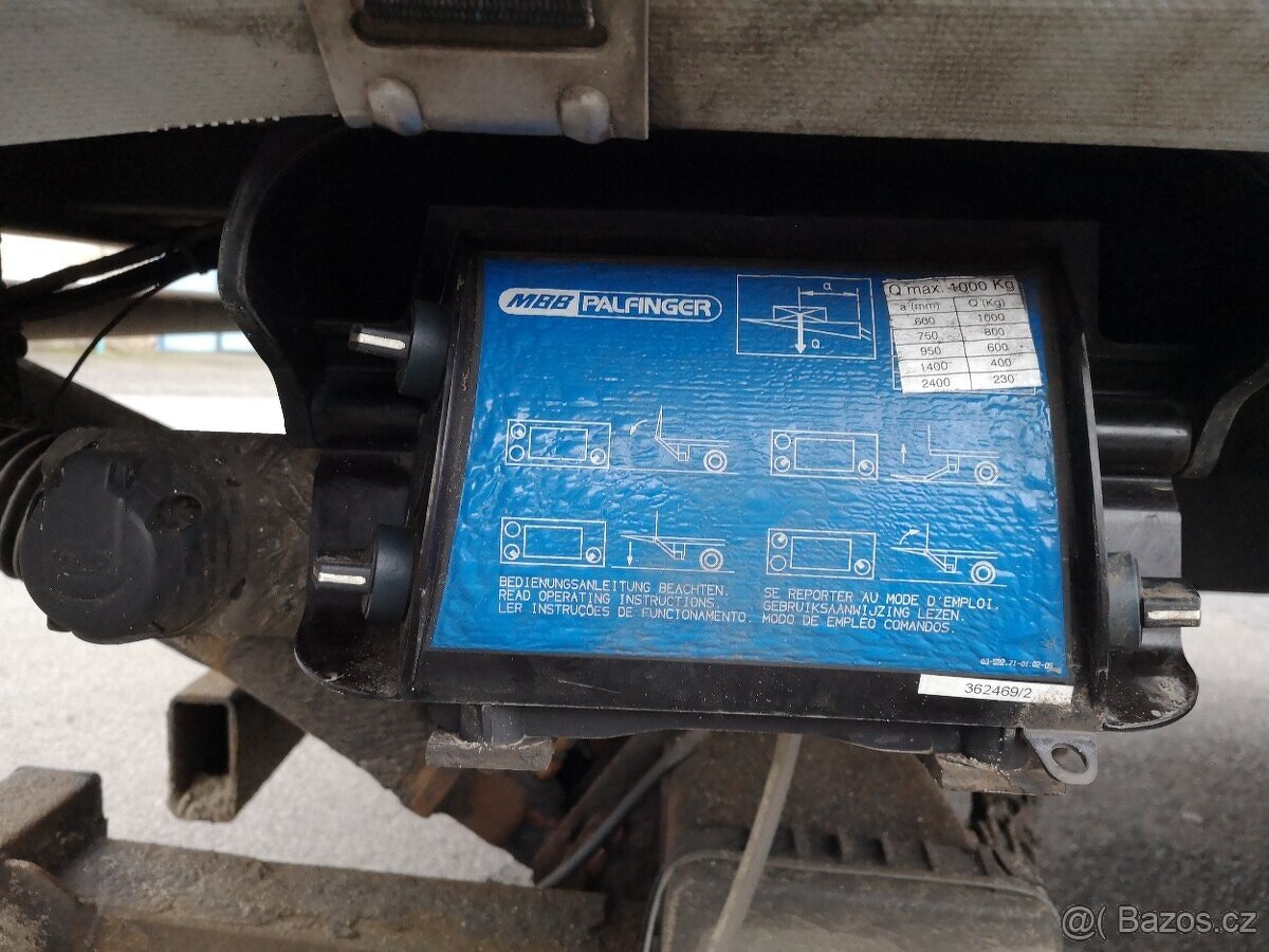 DAF FA LF 45PLOŠINA PALFINGER2XSPANÍEURO 5NEZ.TOPENÍ - 18