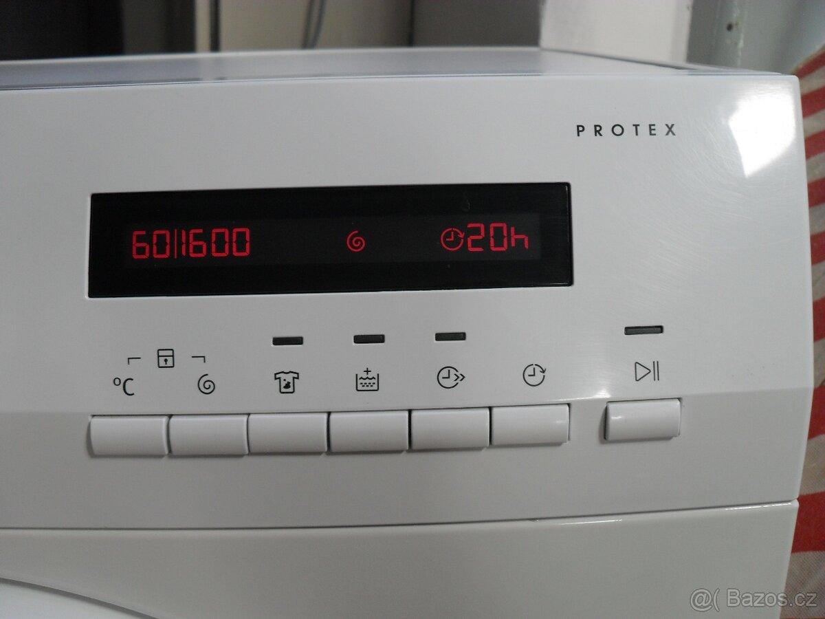 NĚMECKÁ PRAČKA AEG-8KG,A+++,OPTISENSE,TICHÝ MOTOR,PARNÍ PROG - 18