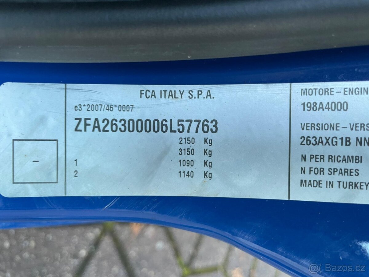 Fiat Dobló 1.4 GAS+CNG 1.MAJITEL ČR DPH - 18