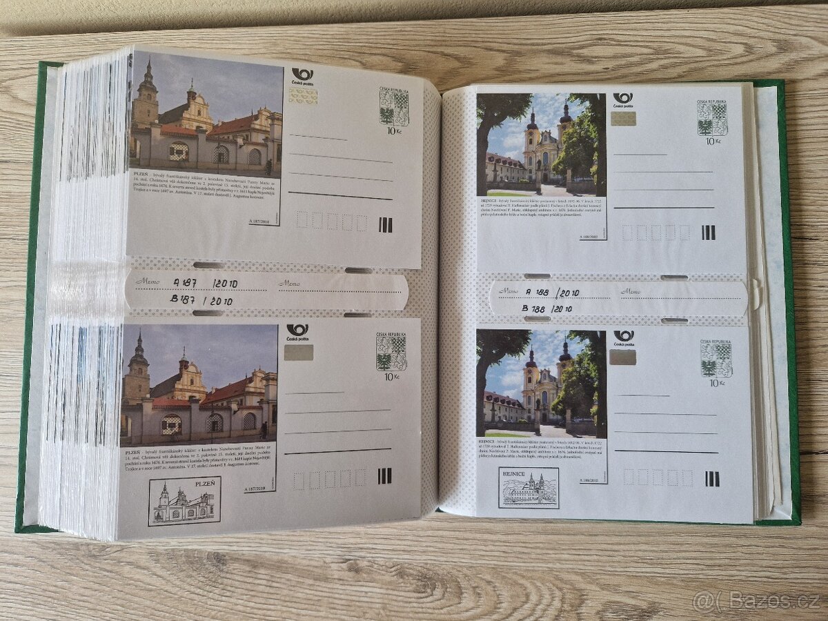 Dopisnice ČR v zásobníku. - 18