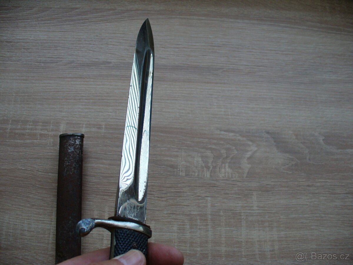 Nemecky-valecny vychazkovy bajonet-Carl Eickhorn na 98k. - 18