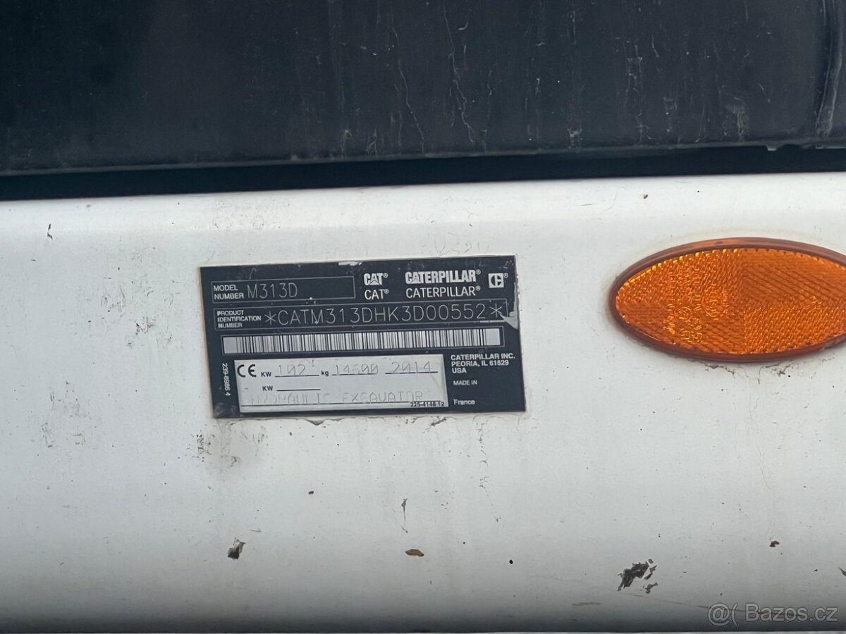 KOLOVÉ RÝPADLO CATERPILLAR M 313 D - ROK 2014 - 18