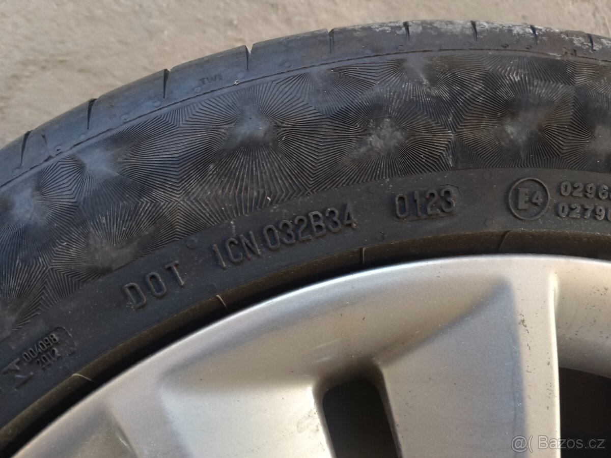 kompletní letní kola Renault Scenic/Megane 205/55R17 95V - 18