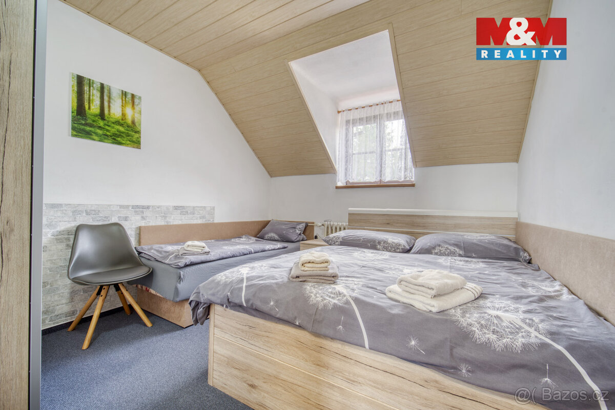 Prodej hotelu, penzionu, 312 m², Železná Ruda, ul. Špičácká - 18