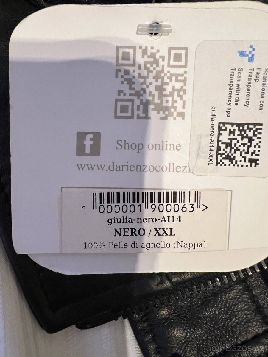 Černa kožená bunda D’arienzo - 18