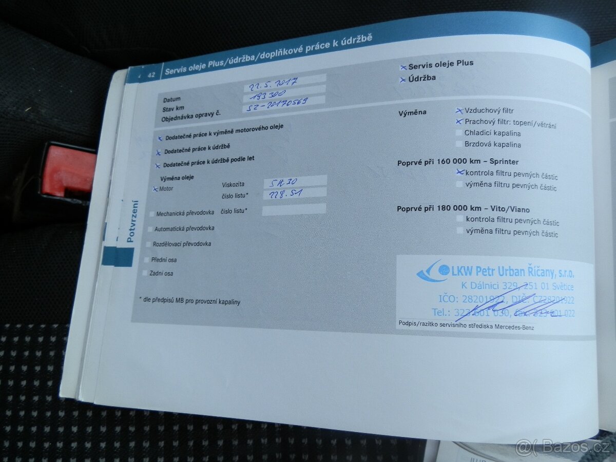 Mercedes-Benz Sprinter 2,2 CDi, dobrý stav - 18