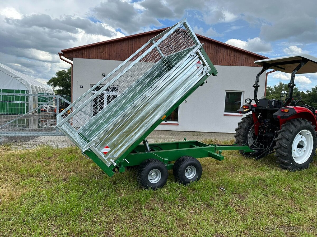 Traktorový třístranný návěs TTT 1500 SPZ - vlek - 18