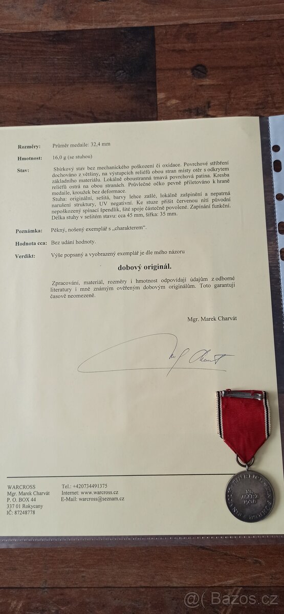 Medaile, vyznamenání, odznaky Německo. - 18