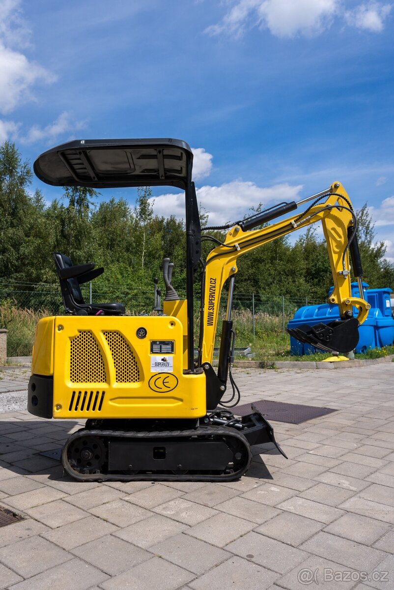 Pásový Mini Bagr Gunter Grossman GG800 - 18