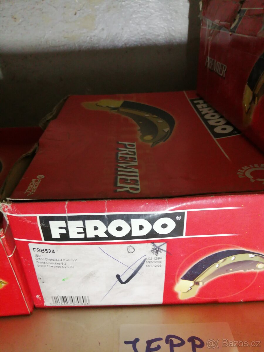 Brzdové obložení čelisti bubnování brda - 18