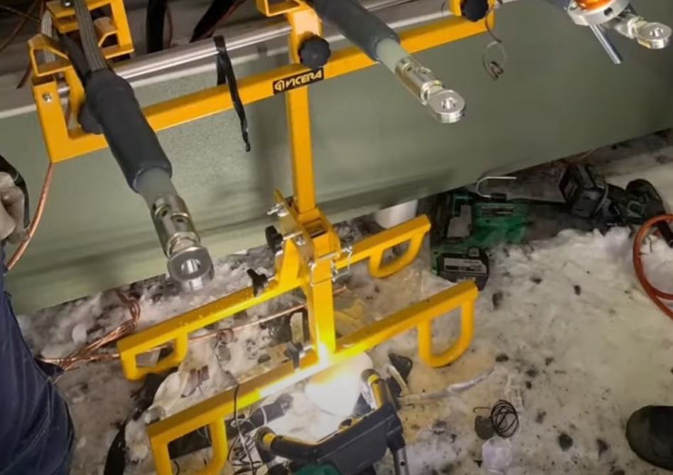 Stojan pro spojování vysokonapěťových kabelů, APU 2.0 - 18