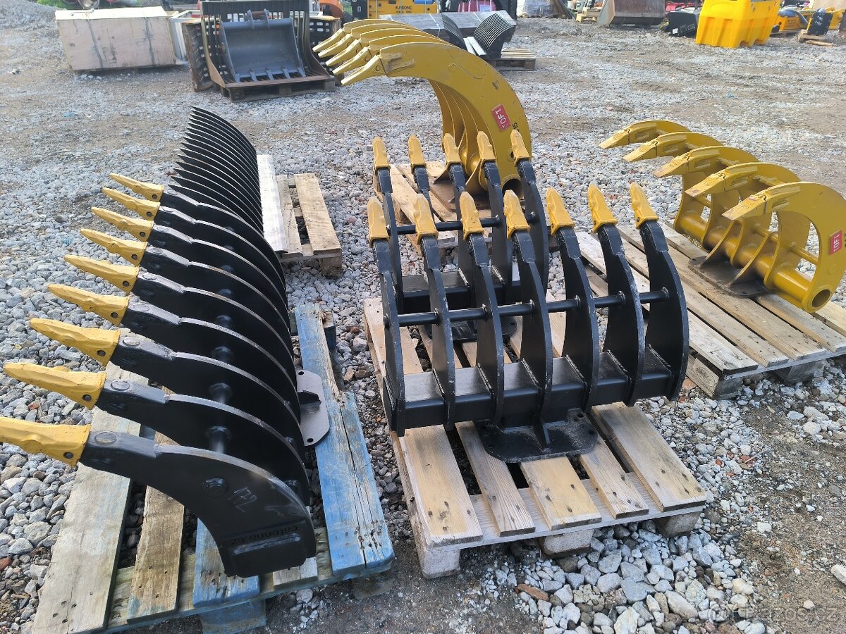 Hrábě na bagry 3-15t - 18