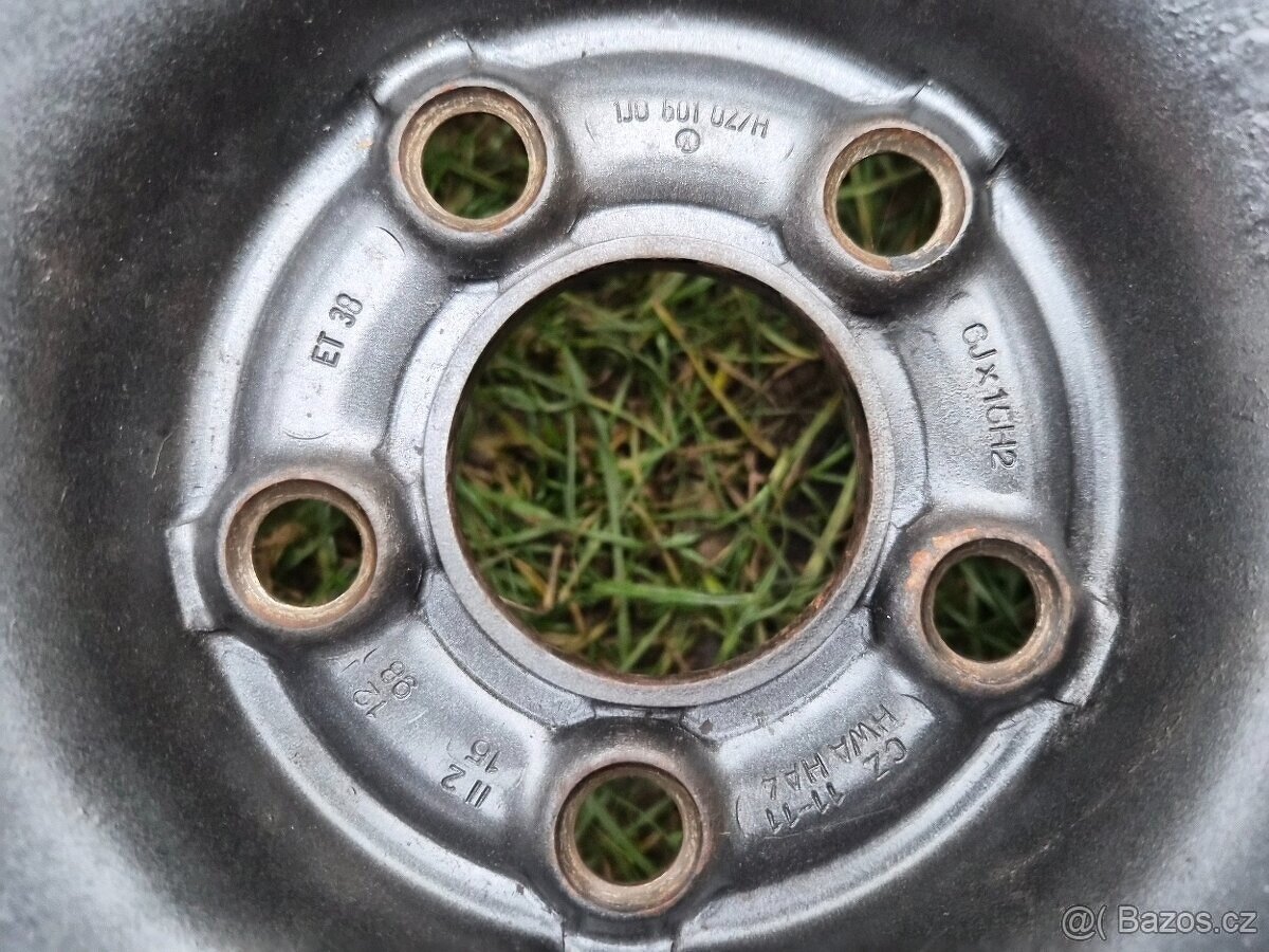 Kompletní zimní ocelová kola ŠKODA - 195/65 R15 - 5x100 - 18