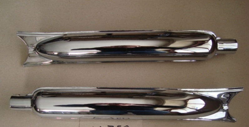 Výfuky kolena objímky rybiny doutníky K750 M72 M67 Dneper Ur - 18