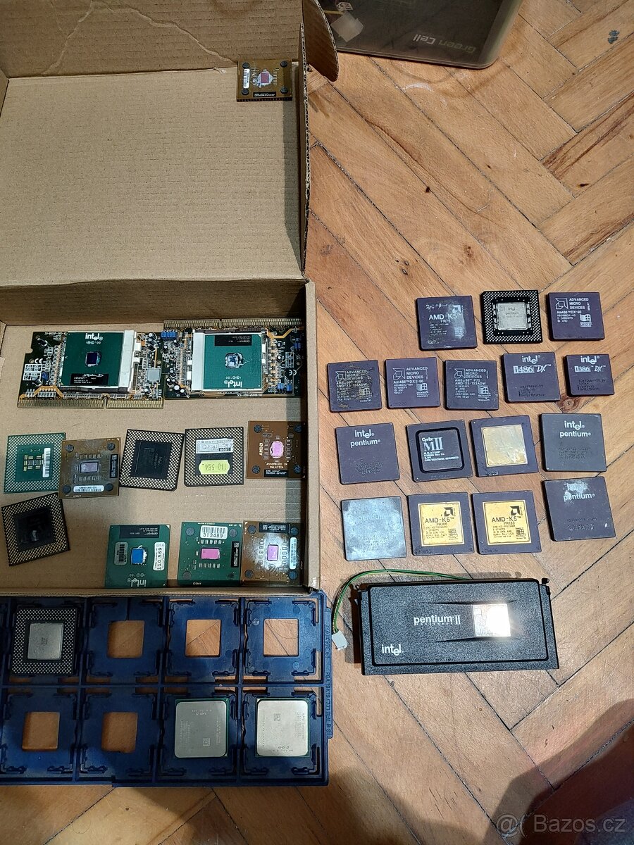 Sbírka starých procesoru 30 kusů - 18