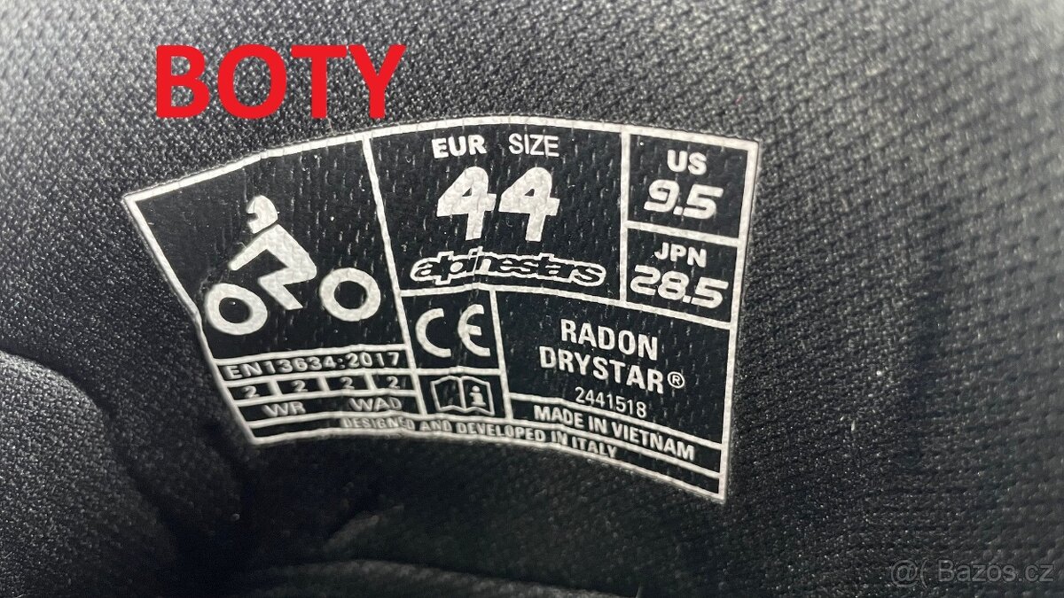 Bunda, kalhoty, boty, rukavice - Alpinestars - 18