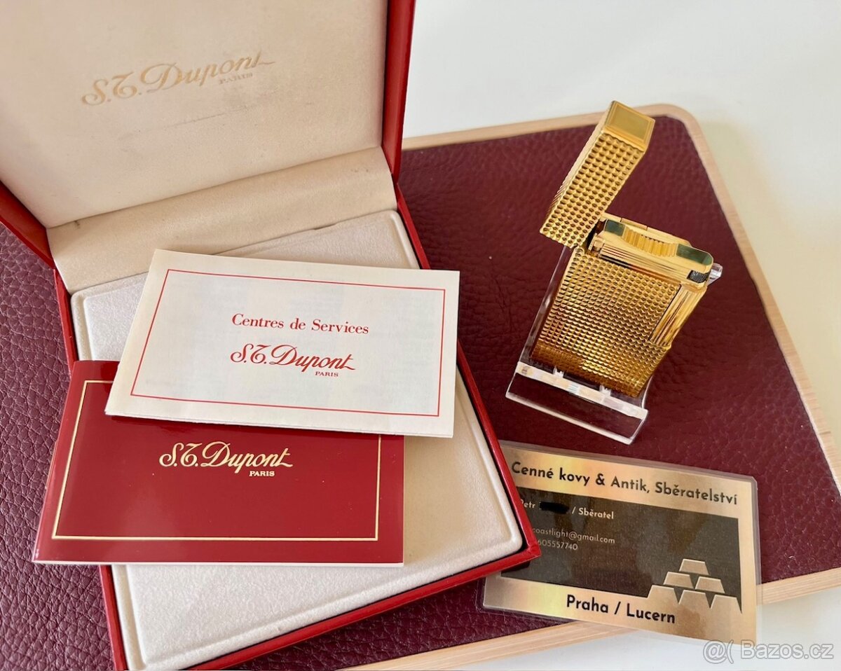 🔥S.T.Dupont Ligne 1 BL, Luxusní Zapalovač 1995 🇫🇷 - 18