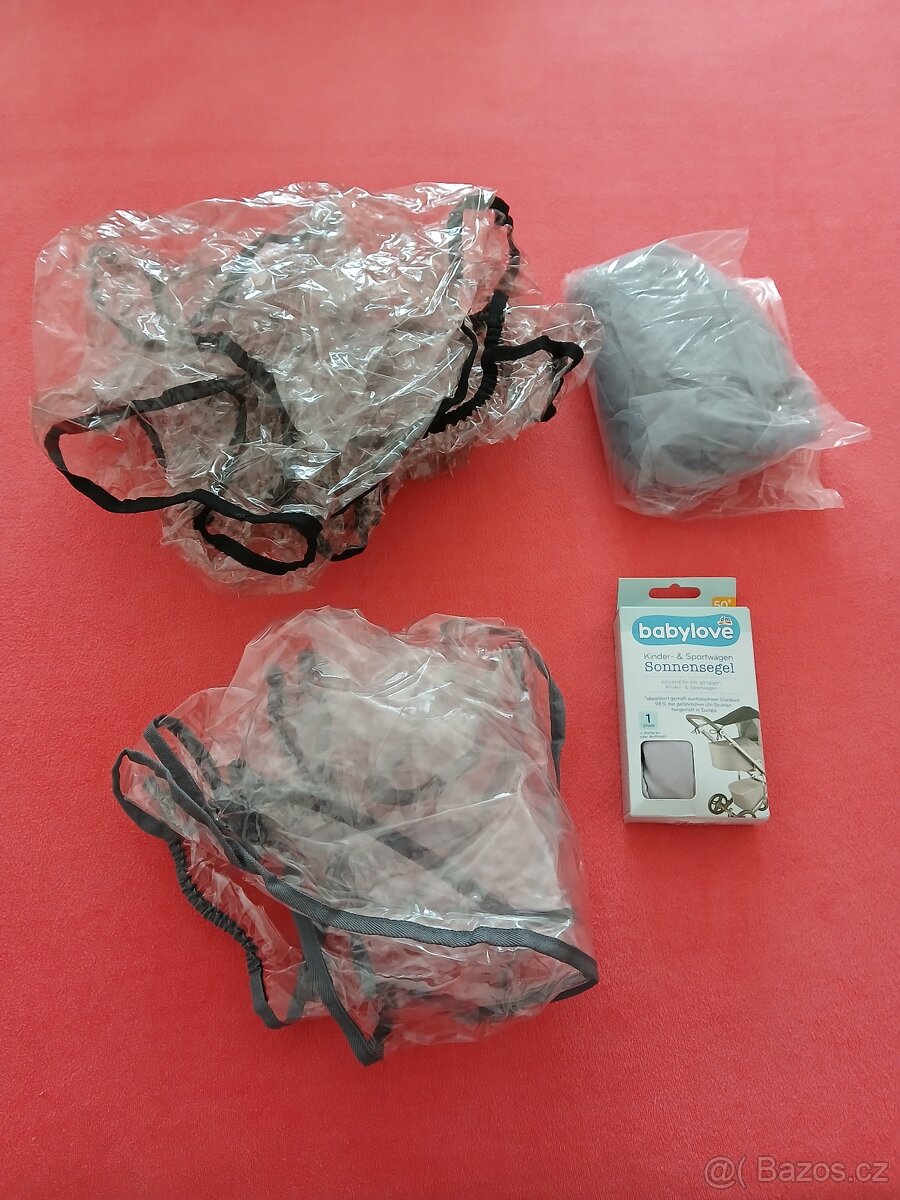 Kombinovaný kočár Baby Design Husky s příslušenstvím - 18