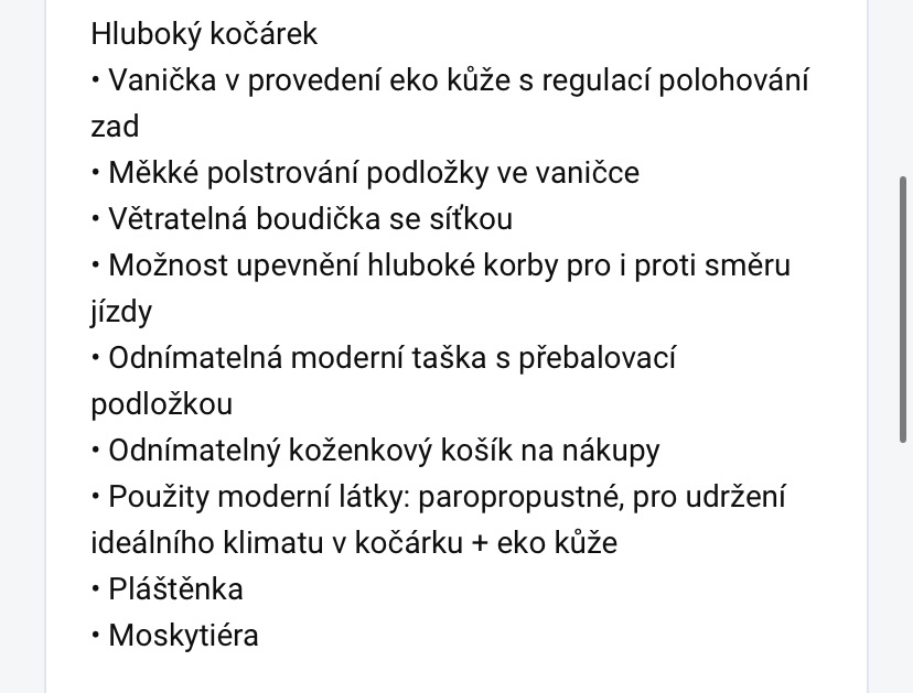 Kočárek Jasmine 2v1 - 18