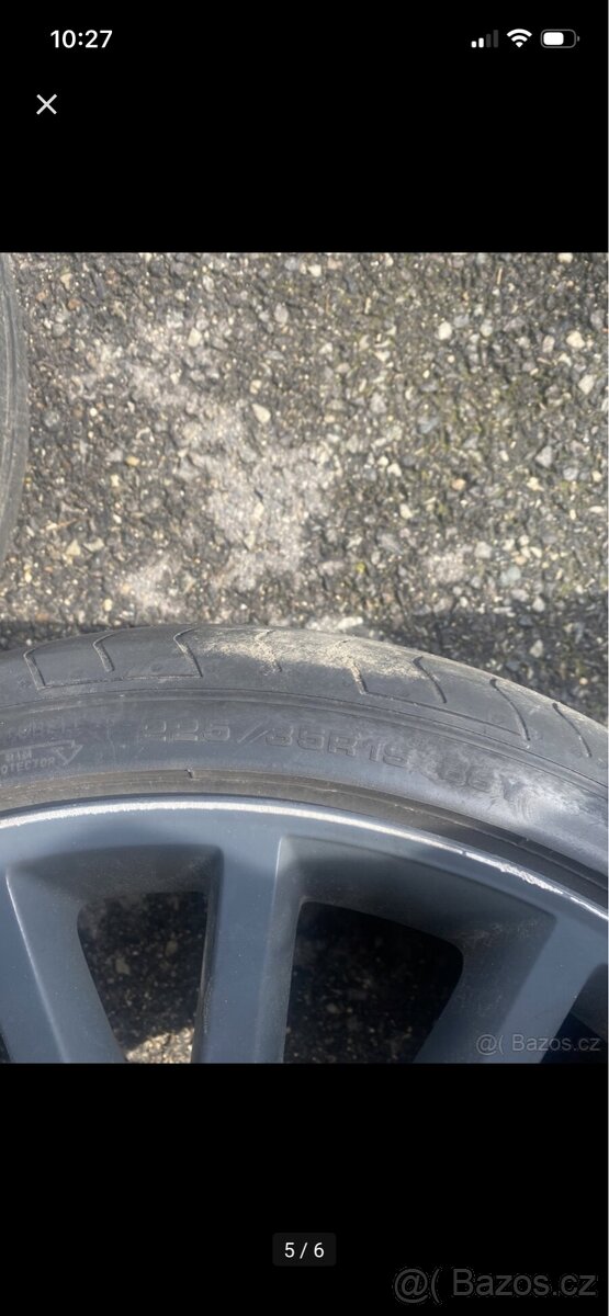 Prodám 2x Passat B5+ motor + díly + kola - 18