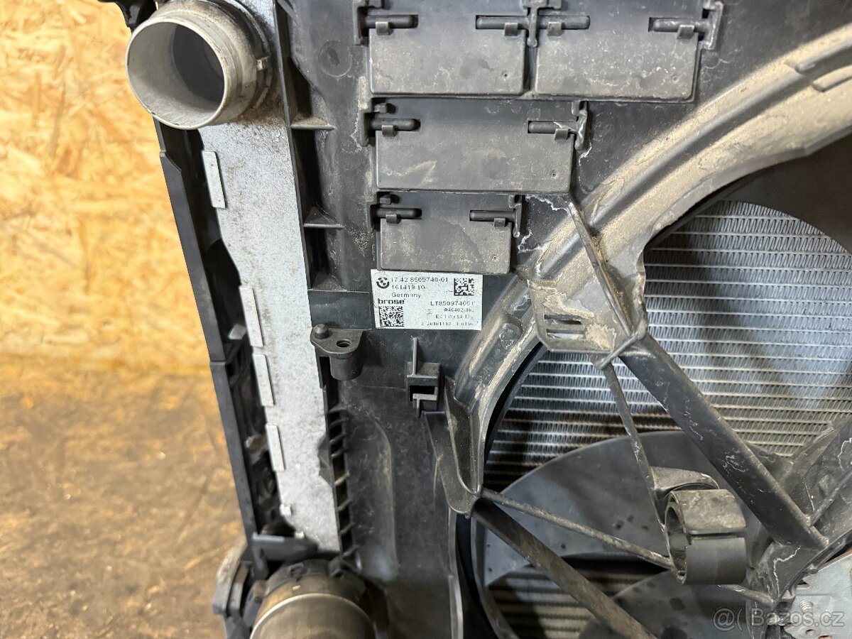 CHLADIČOVÁ STĚNA BMW F10/F11 2.0D 135KW 520D - 18