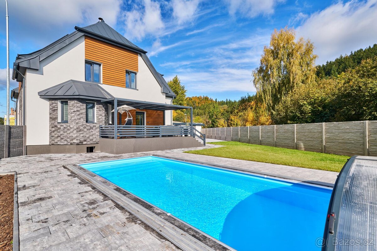 Prodej nového bytu 4+kk s terasou, bazénem a garáží - 18