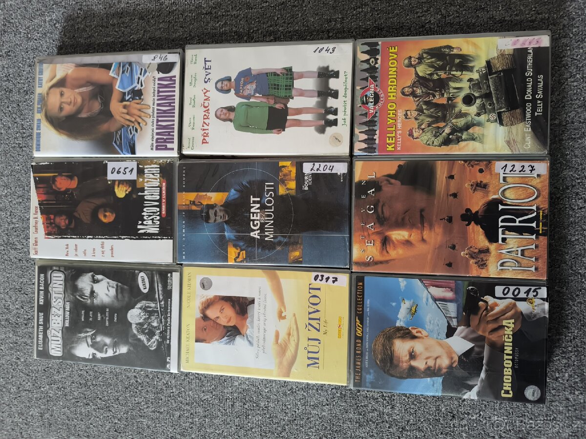 VHS kazety - 18