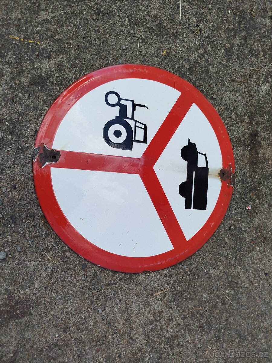 Smaltované cedule - 18