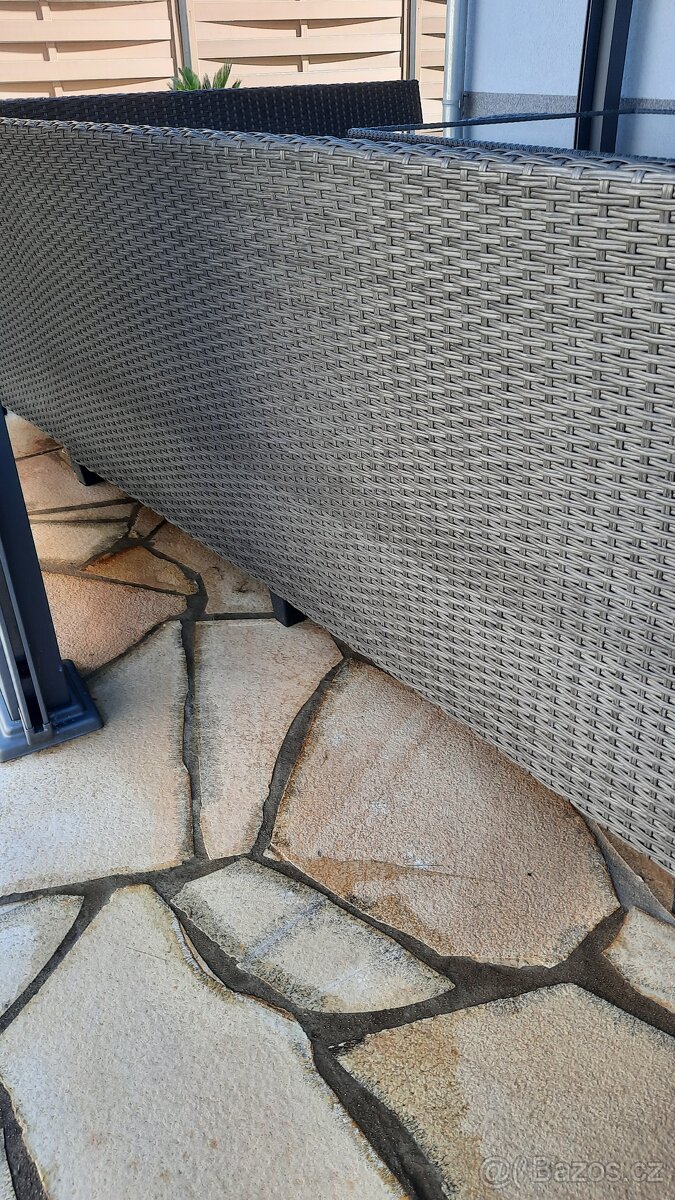 Relaxační Ratanová SESTAVA NA TERASU - 18