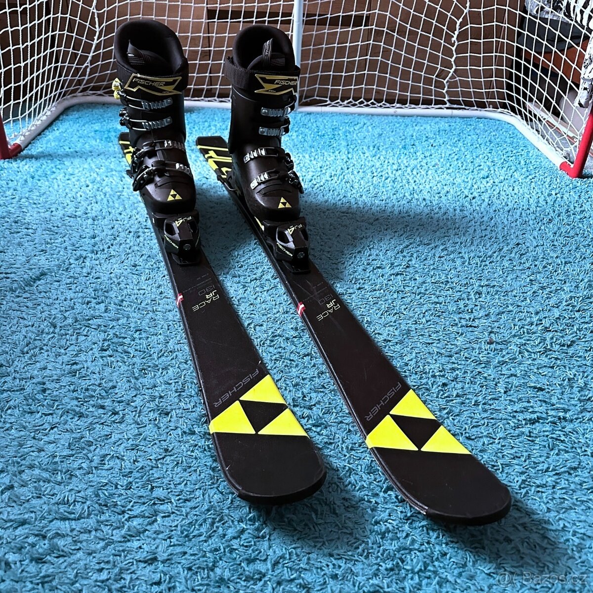 LYŽE JUNIORSKÉ 130 - Fischer RC4 RACE JR+ FJ4 SLR vel. 130 - 18