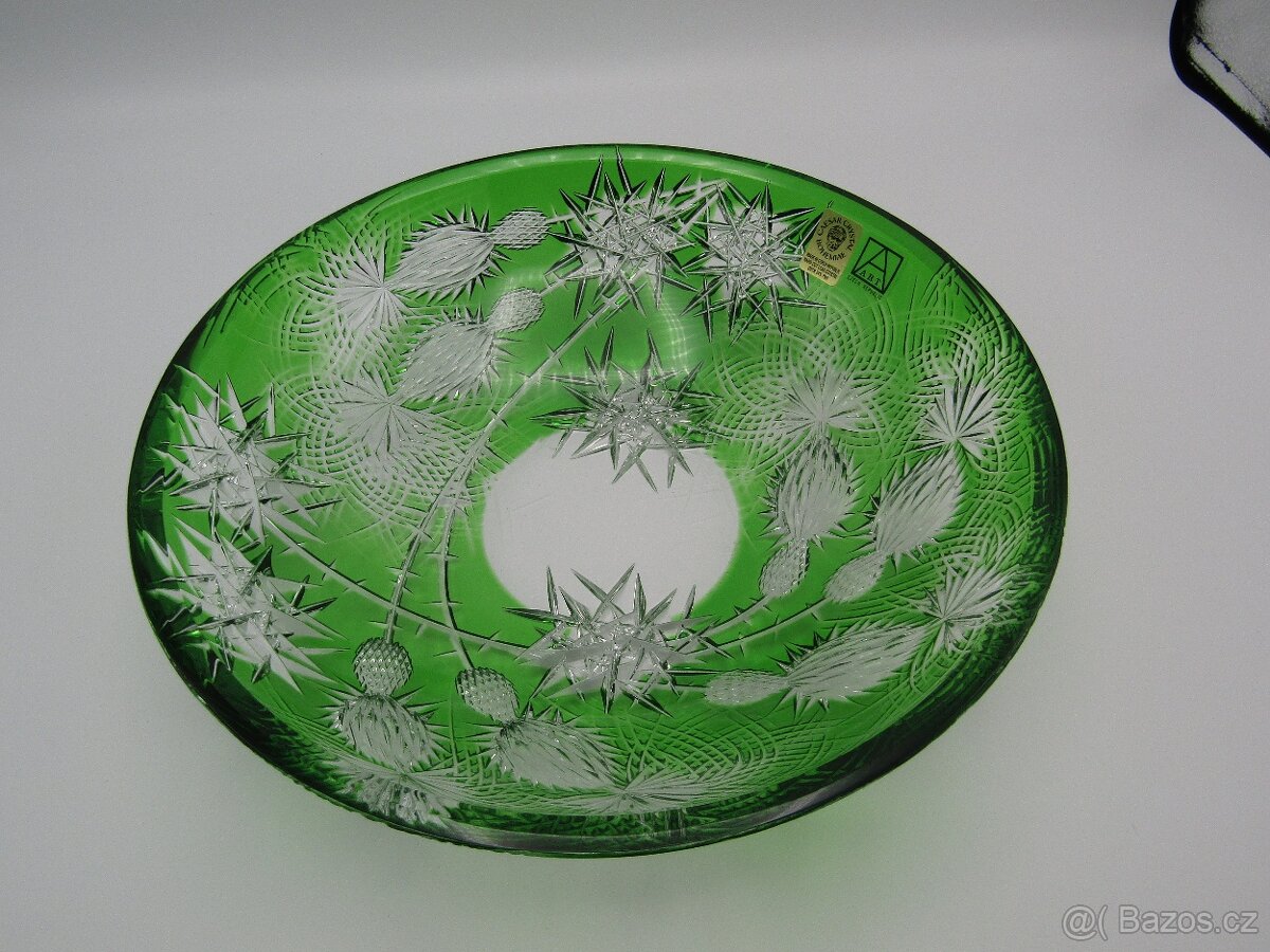 set ceasar crystal barevný křišťál dekor bodlák - 18