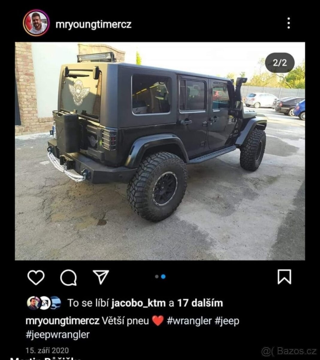 Jeep Wrangler,nový motor + lpg - 18