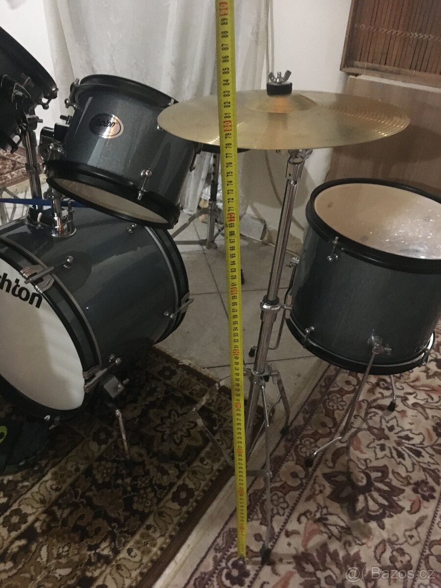 Dětská bicí sada Ashton Joey Drum Grey - 18