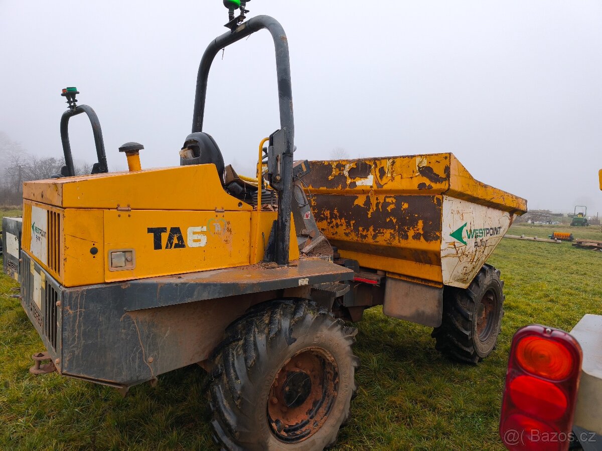 Dumper Terex 6T rovný výklop - 18