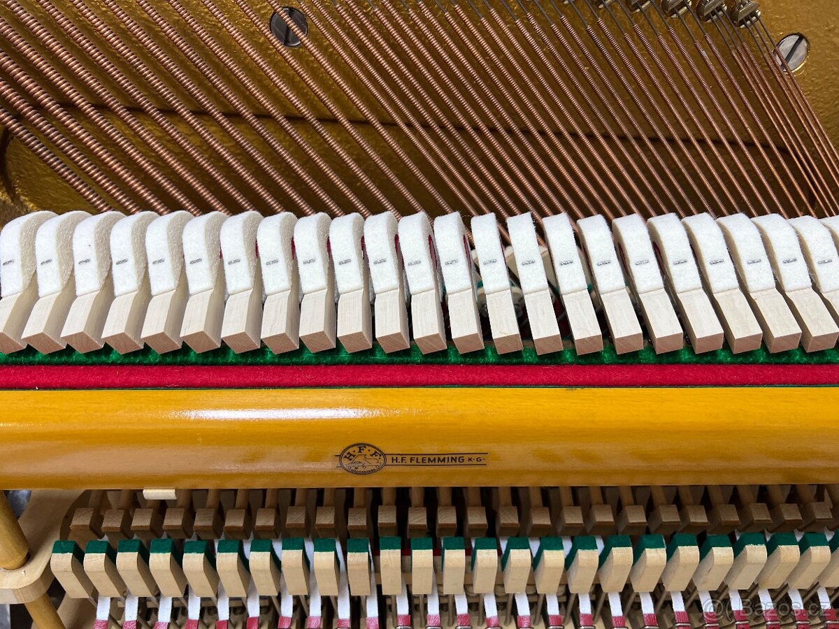 Německé pianino August Forster - Lobau po opravě, se zárukou - 18