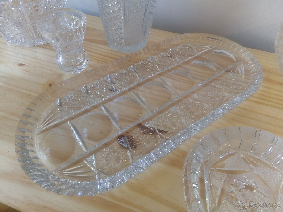 Sada Českého křišťálu, Bohemia Crystal, 7 ks - 18