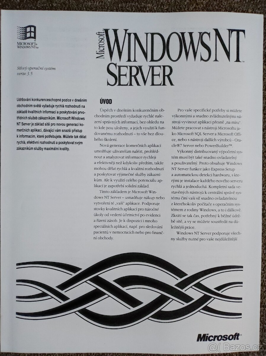 Počítačové nabídky 1. pol. 90 let HW SW Windows - 18